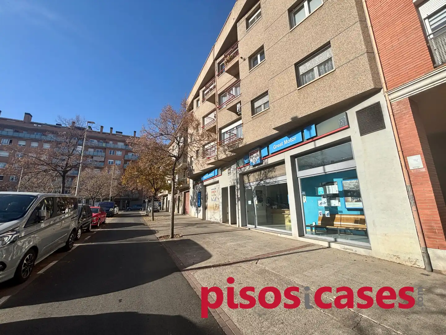 Vista exterior de Piso en venta en Vic