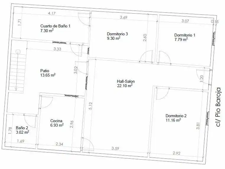 Casa a schiera in vendita a Calle Pío Baroja, imagen 17