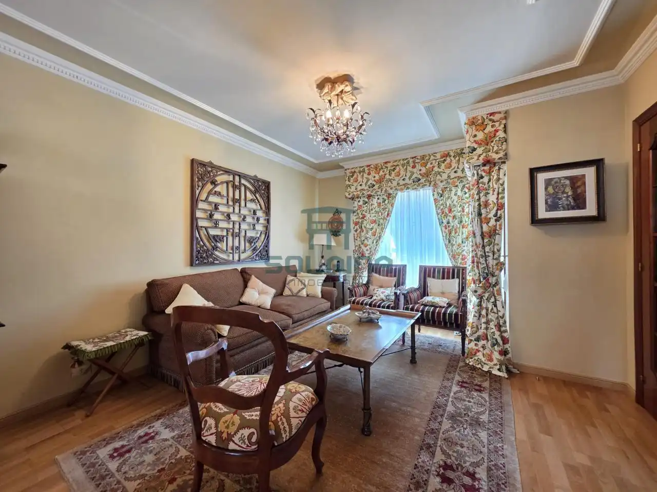 Living room of Detached homes for sale in Ourense Capital   with Heating, Private garden and Furnished