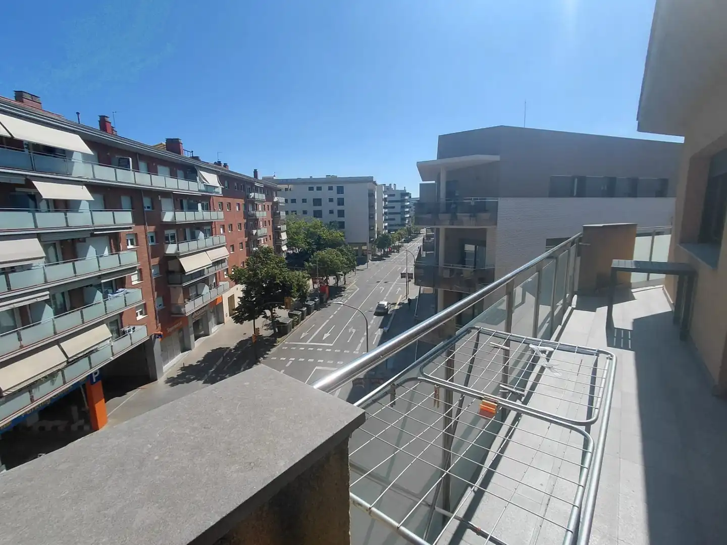 Vista exterior de Pis de lloguer en Girona amb Aire condicionat, Calefacció i Balcó