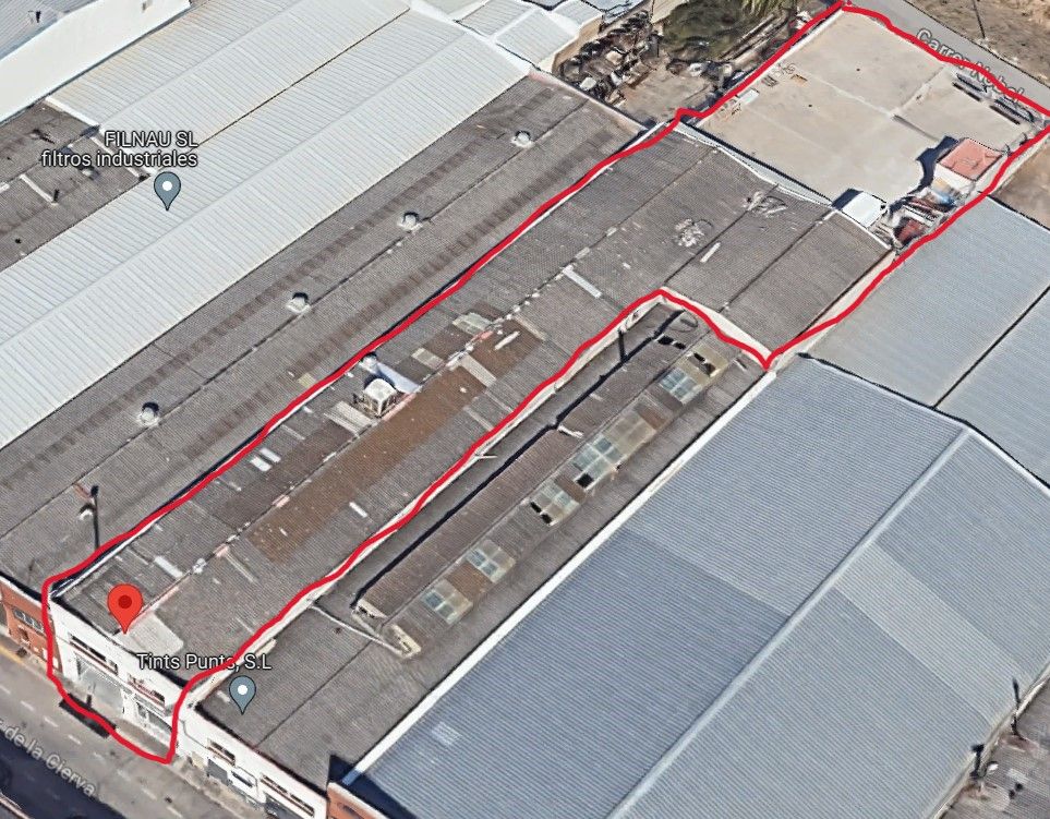 Exterior view of Industrial buildings for sale in Pineda de Mar