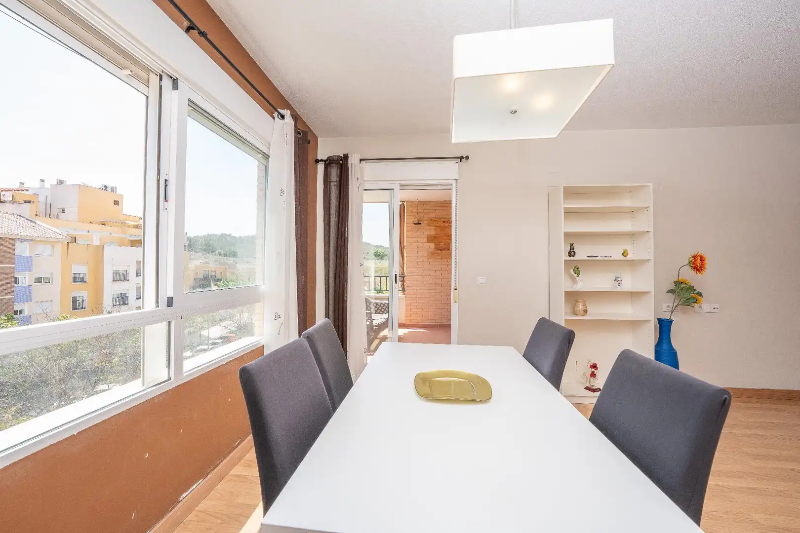 Dining room of Flat for sale in Aspe  with Air Conditioner and Balcony