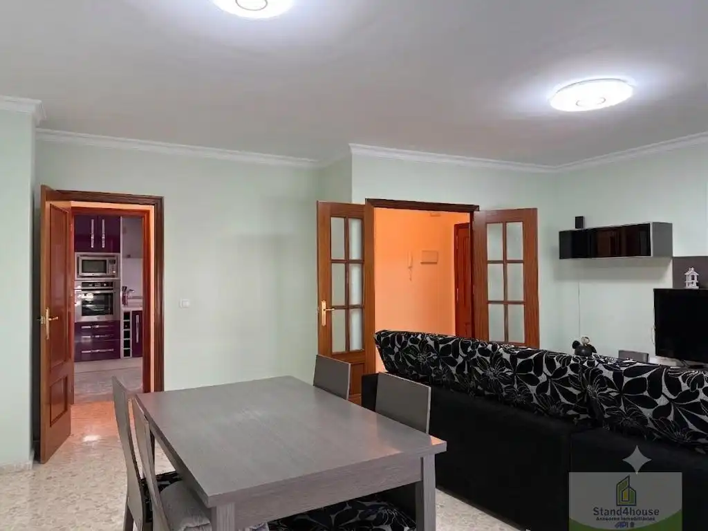 Dining room of Flat for sale in Bollullos Par del Condado  with Air Conditioner, Heating and Storage room