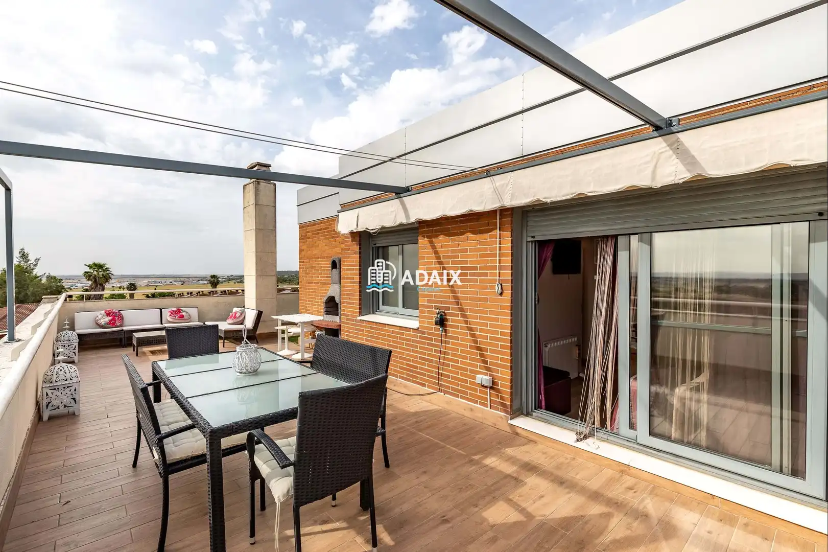 Terrasse von Dachboden zum Verkauf in Cáceres mit Klimaanlage, Heizung und Terrasse