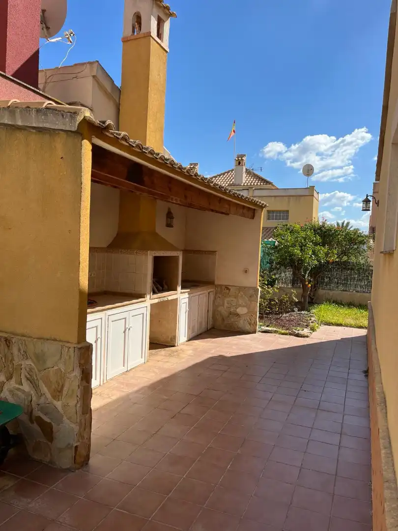 Terraza de Casa o chalet de alquiler en Murcia con Aire acondicionado, Calefacción y Jardín privado
