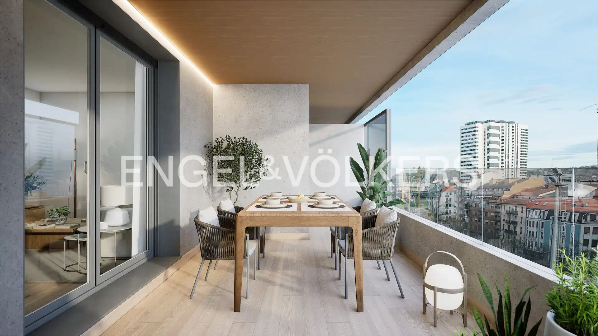 Terrace of Flat for sale in Bilbao   with Heating, Terrace and Storage room
