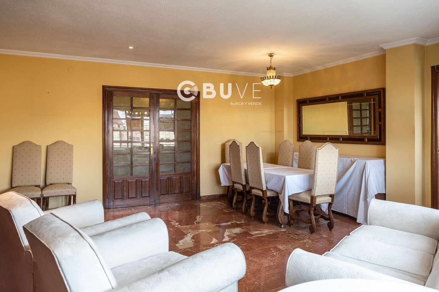 Menjador de Pis en venda en  Jaén Capital amb Aire condicionat, Calefacció i Terrassa