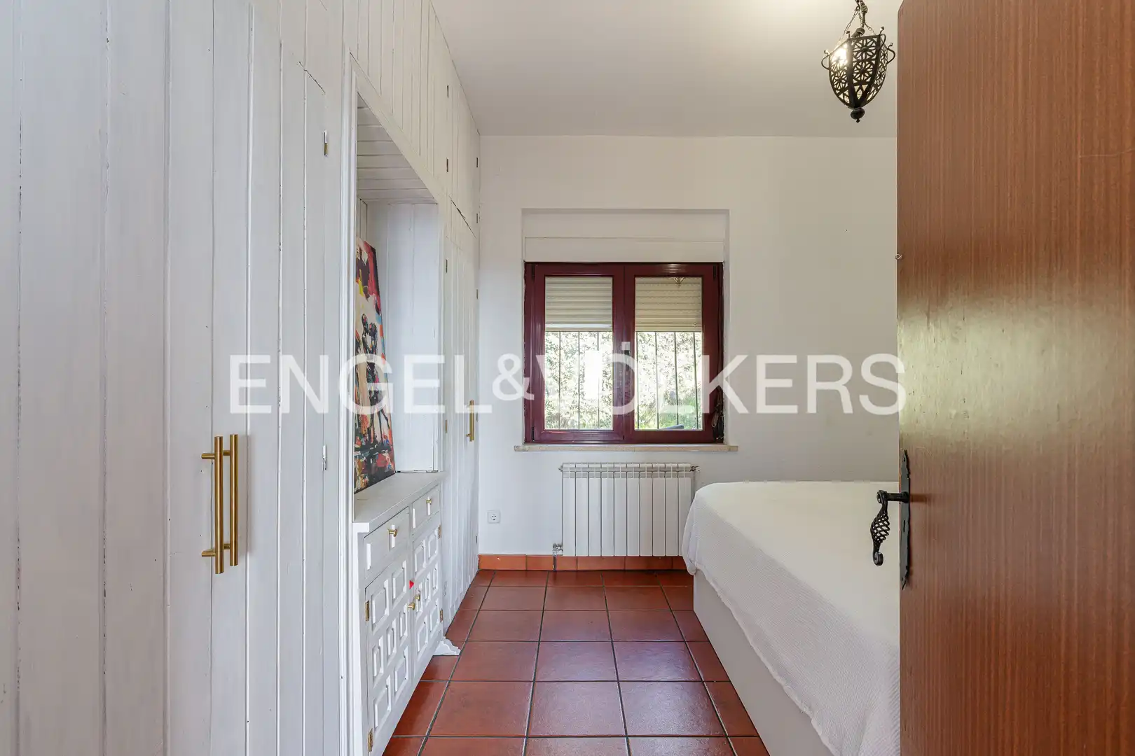 Bedroom of Houses for sale in Hoyo de Manzanares  with Air Conditioner, Heating and Private garden