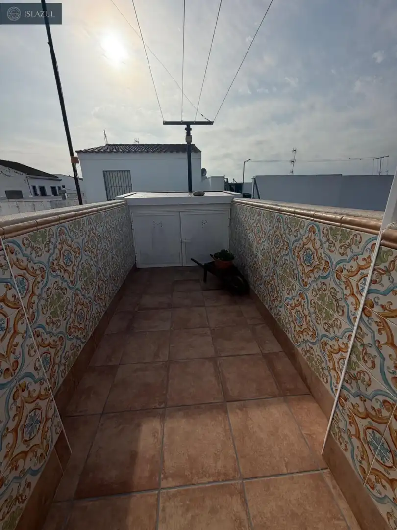 Balcony of Houses for sale in Isla Cristina  with Heating, Terrace and Storage room
