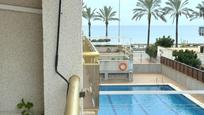 Swimming pool of Flat for sale in Calafell  with Air Conditioner, Parquet flooring and Terrace