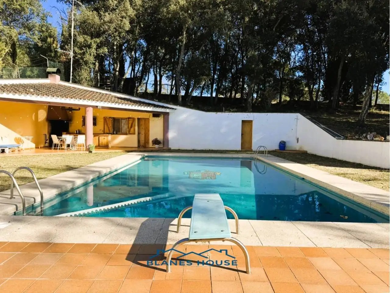Piscina de Finca rústica en venda en Sant Feliu de Buixalleu amb Calefacció, Jardí privat i Terrassa