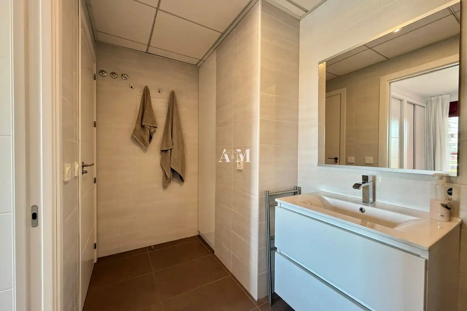 Bathroom of Flat for rent in Pilar de la Horadada  with Air Conditioner, Heating and Swimming Pool