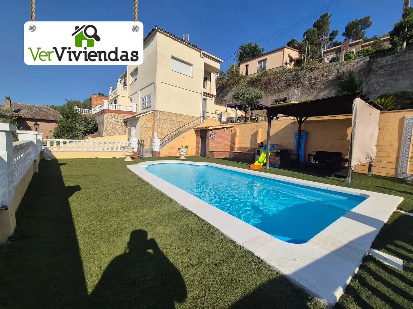 Jardí de Casa o xalet en venda en Sant Vicenç Dels Horts amb Aire condicionat, Calefacció i Jardí privat