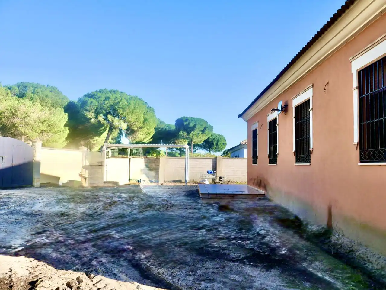 Jardí de Casa o xalet en venda en Hinojos amb Jardí privat i Moblat