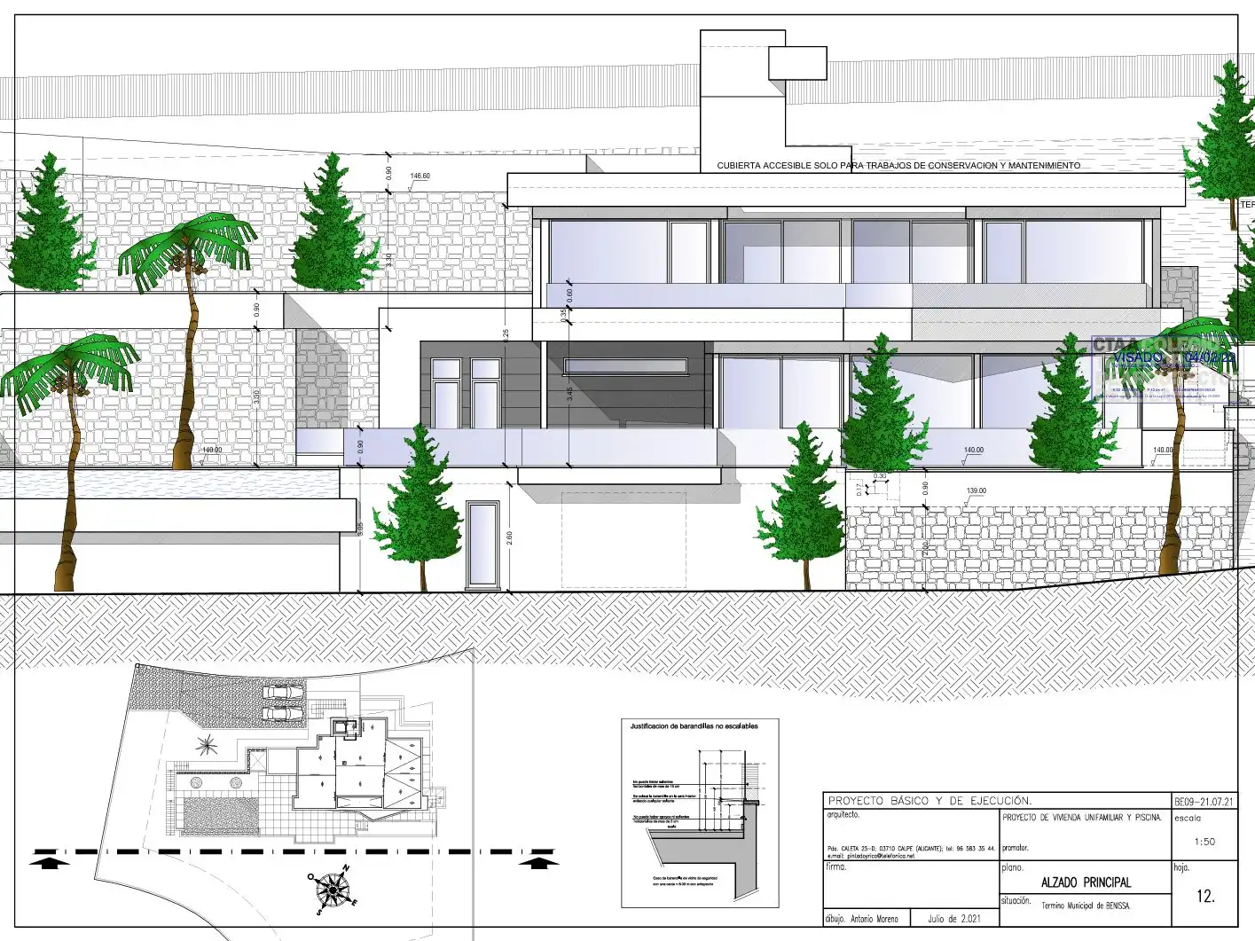 Villa mit Pool zum Verkauf in La Fustera, imagen 13