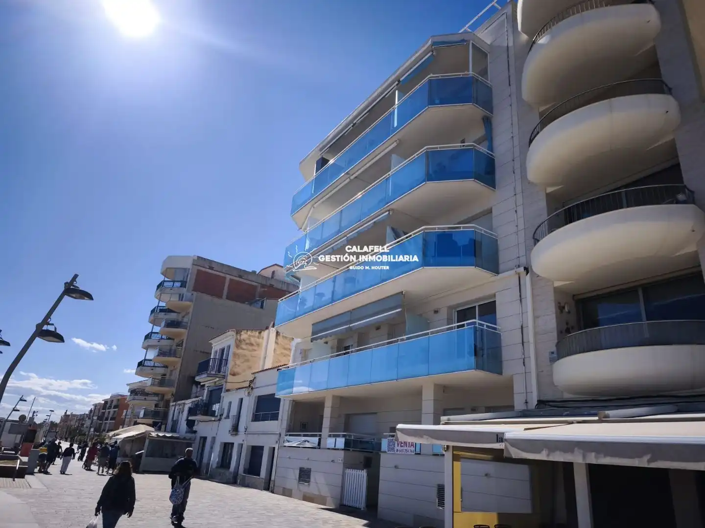 Vista exterior de Pis en venda en Calafell amb Aire condicionat, Calefacció i Terrassa
