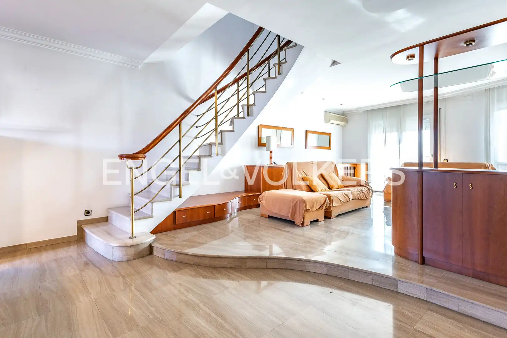 Sala de estar de Piso en venta en Barcelona con Aire acondicionado, Calefacción y Terraza