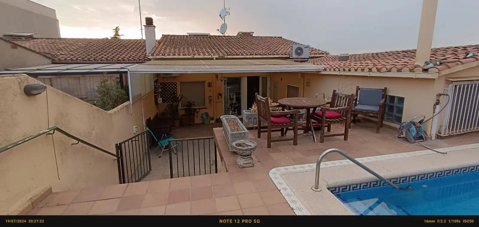 Terraza de Casa o chalet en venta en Llagostera con Aire acondicionado, Calefacción y Jardín privado