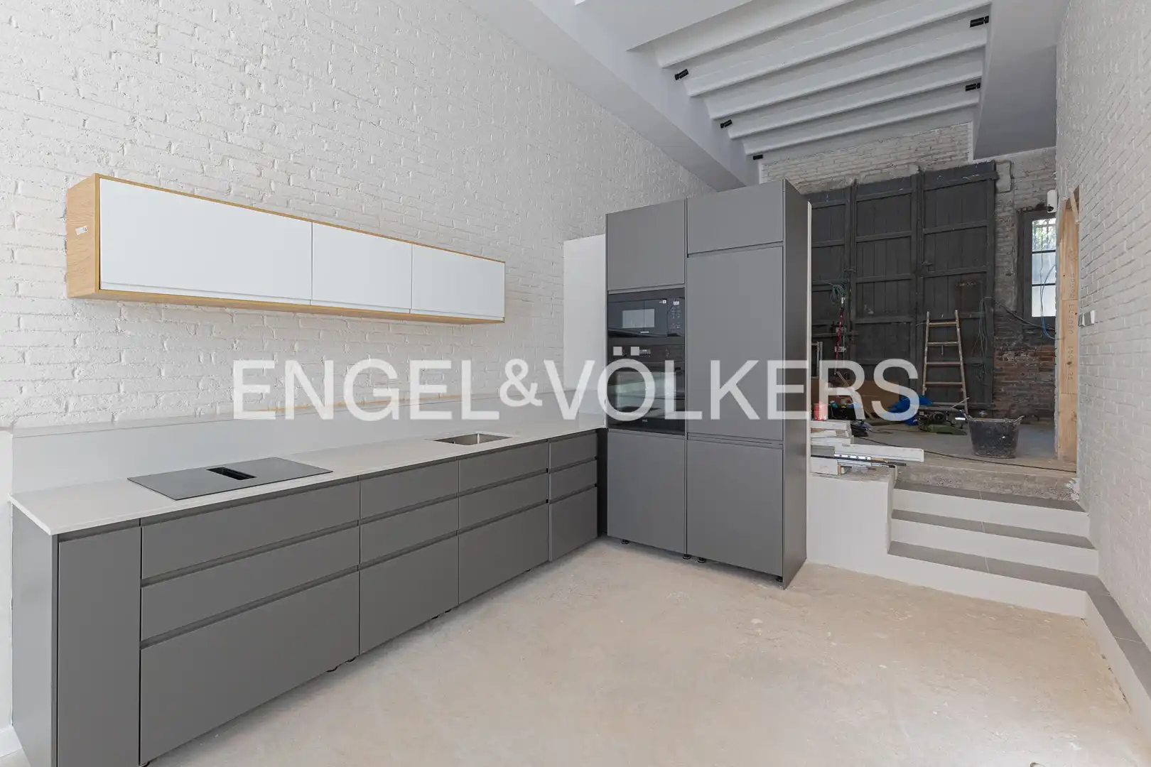 Kitchen of Houses for sale in Barcelona  with Air Conditioner, Heating and Private garden