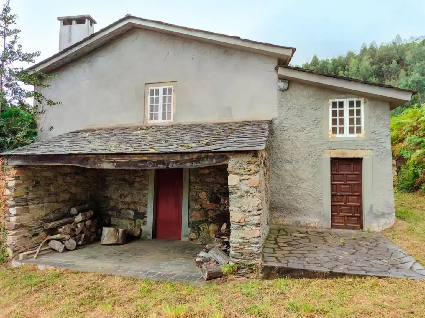 Vista exterior de Casa o xalet en venda en O Vicedo 