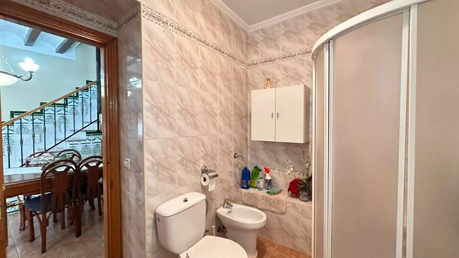 Baño de Casa o chalet en venta en Manuel con Aire acondicionado