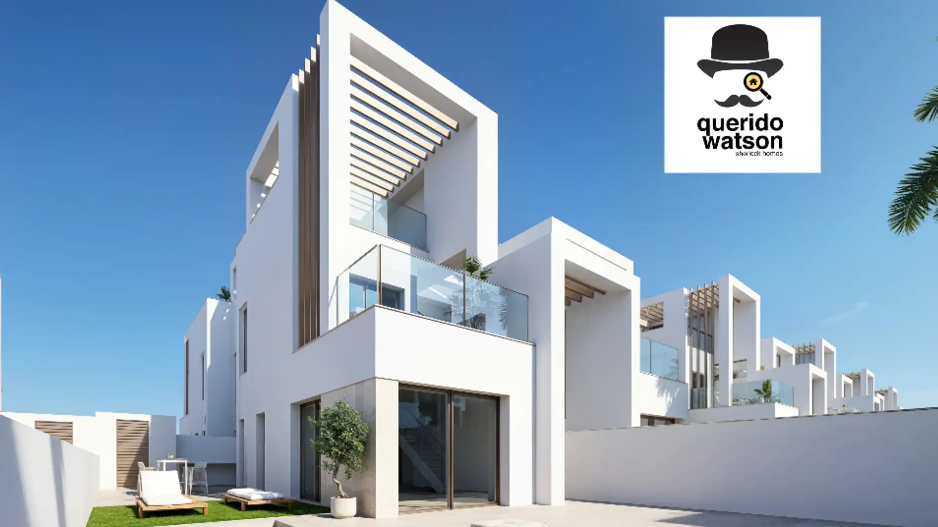 Exterior view of Houses for sale in Los Alcázares  with Air Conditioner, Heating and Private garden