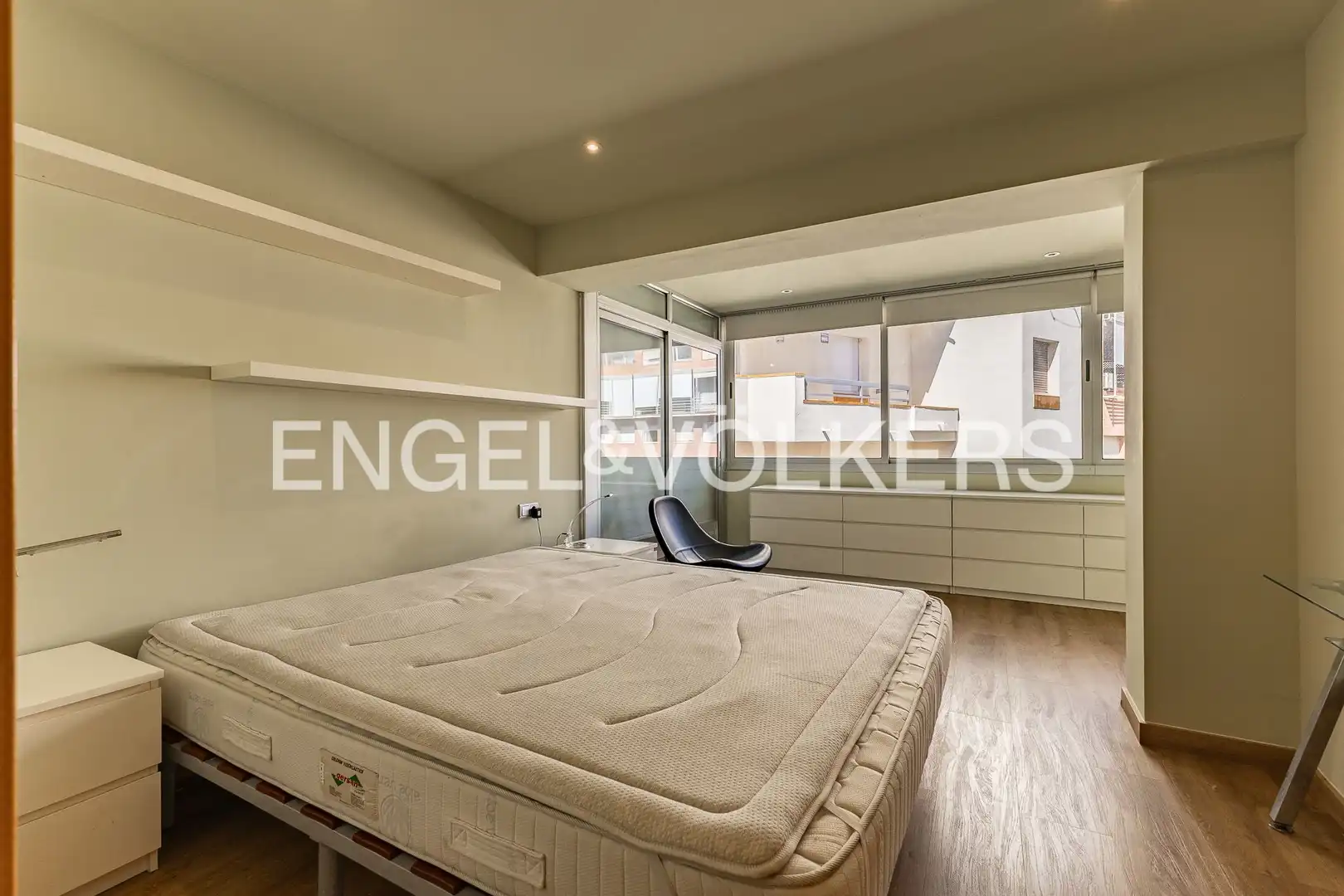 Bedroom of Flat for rent in Barcelona  with Air Conditioner, Heating and Terrace