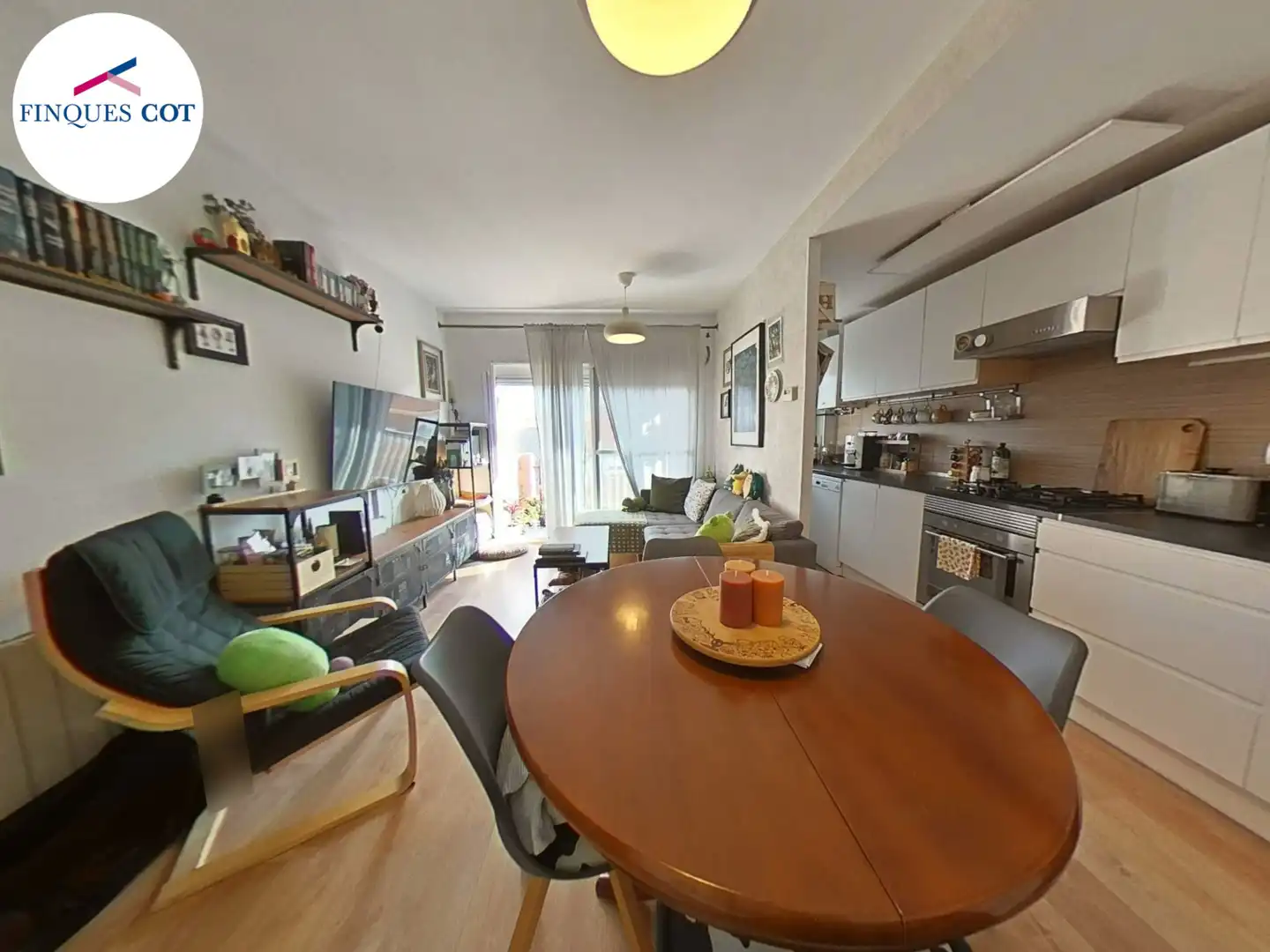 Kitchen of Flat for sale in Granollers  with Air Conditioner, Heating and Terrace
