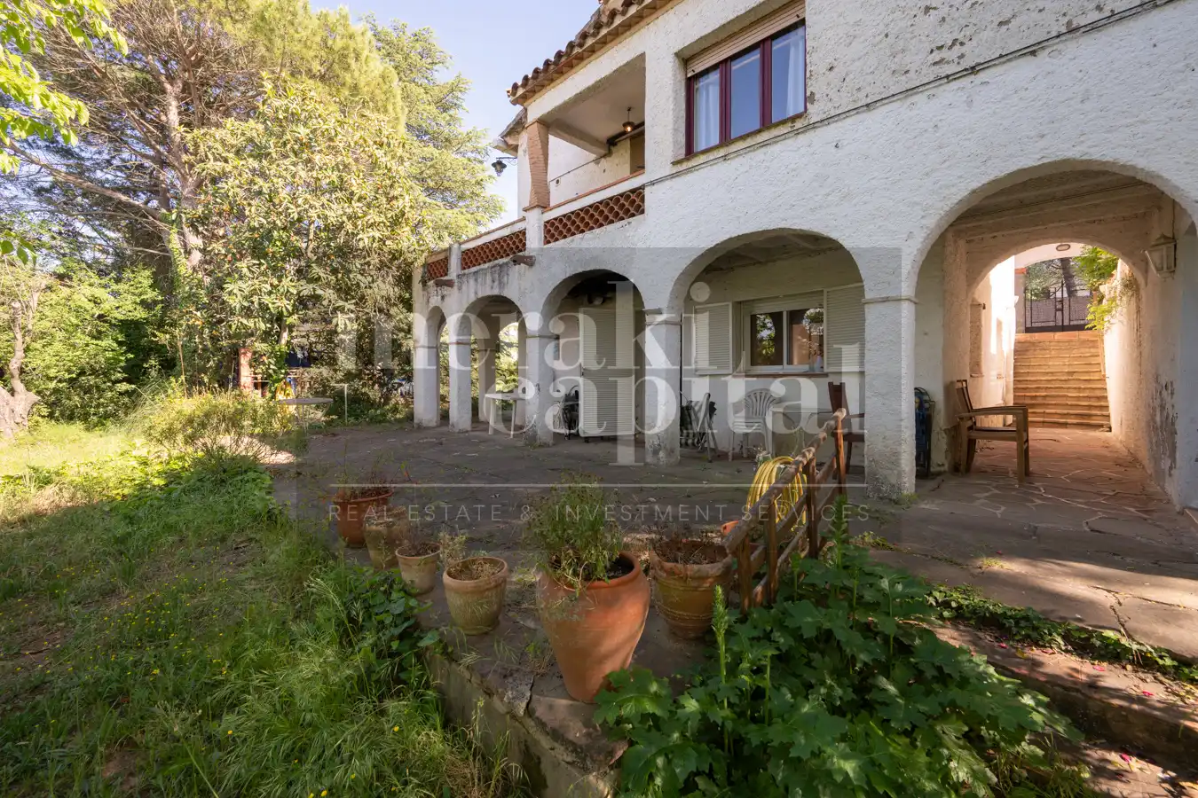 Jardín de Casa o chalet en venta en Sant Cugat del Vallès con Calefacción, Jardín privado y Terraza