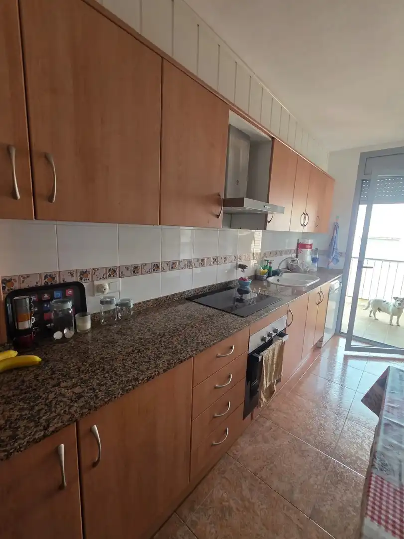 Kitchen of Flat for sale in Deltebre  with Air Conditioner and Furnished