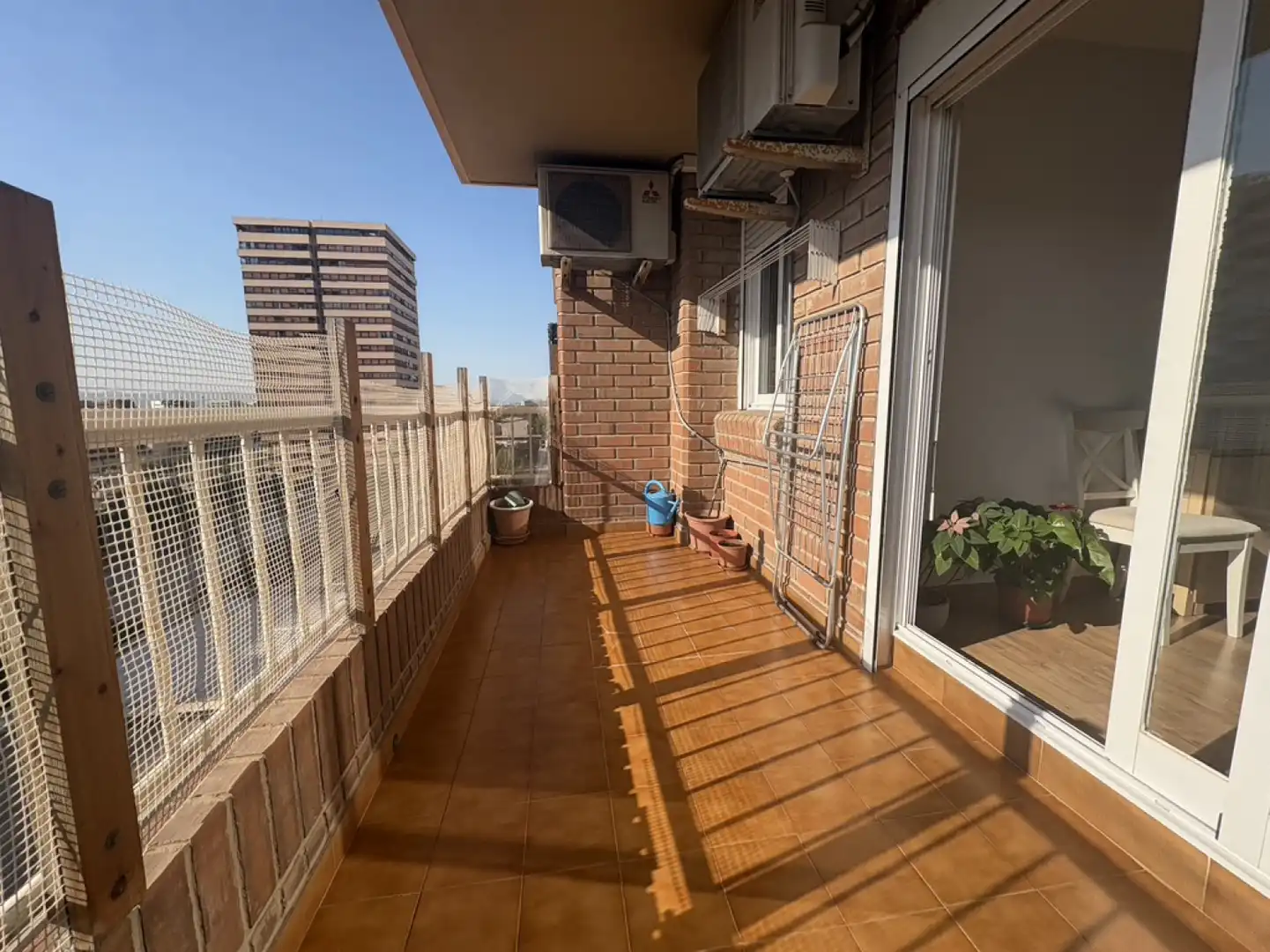 Terrasse von Wohnung zum Verkauf in Valencia mit Heizung, Abstellraum und Balkon