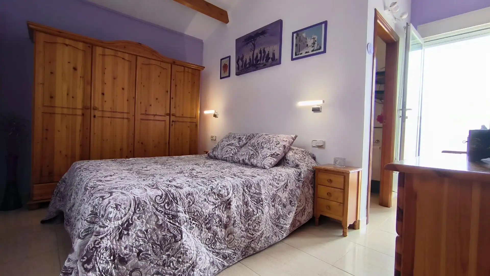 Dormitori de Casa o xalet en venda en Polop amb Aire condicionat, Calefacció i Jardí privat