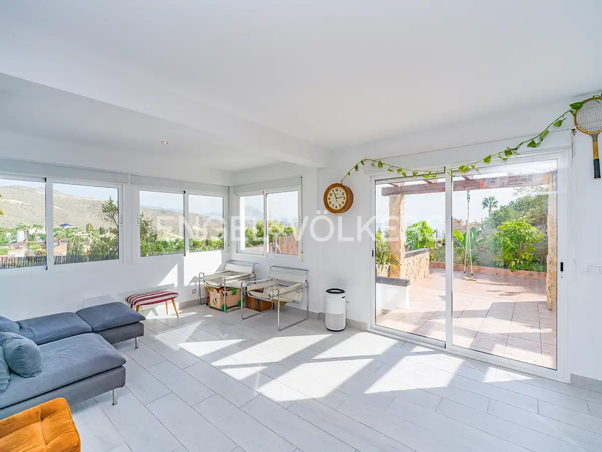 Living room of Houses for sale in Pueblo Acantilado - Lanuza