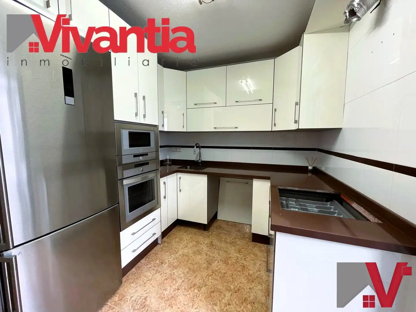 Kitchen of Flat for sale in Lorca  with Air Conditioner and Heating