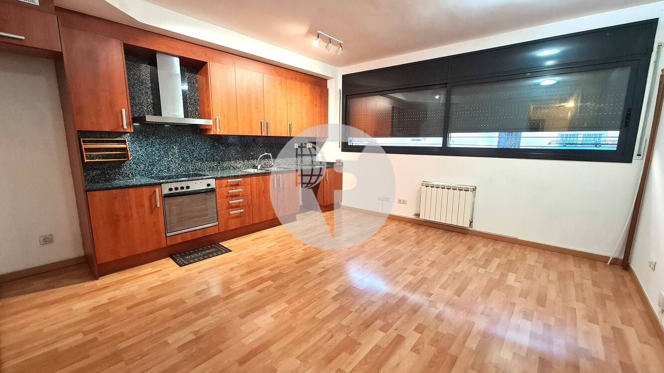 Kitchen of Flat for sale in Terrassa  with Heating and Terrace