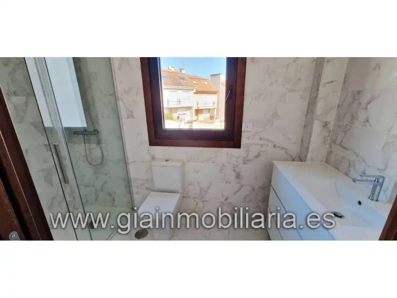 Bathroom of Houses for sale in Baiona  with Heating, Private garden and Terrace