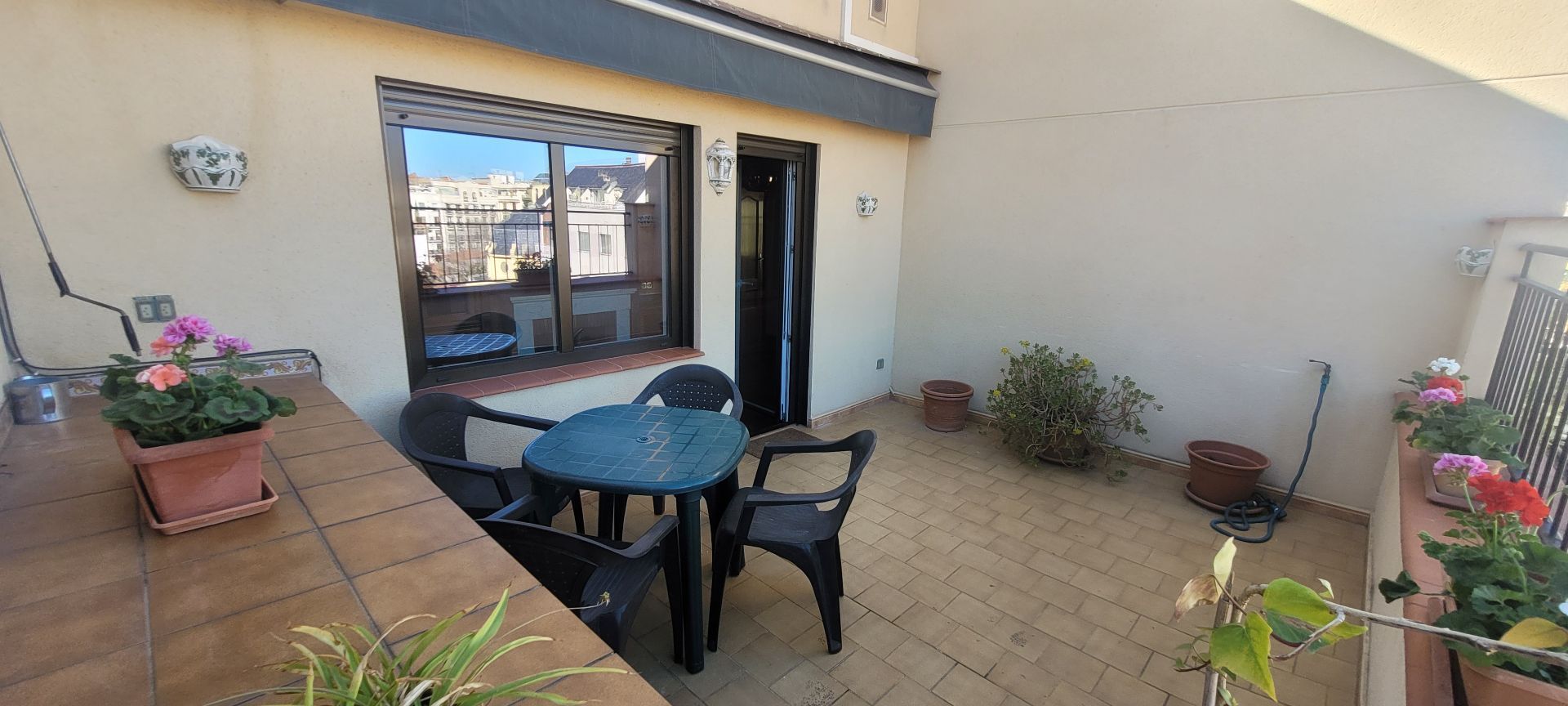 Terrace of Attic to rent in  Madrid Capital  with Air Conditioner, Heating and Terrace