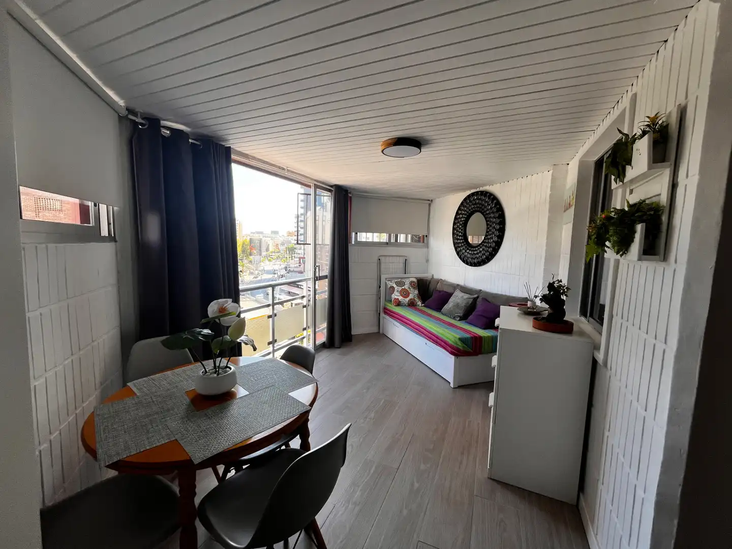 Terrasse von Wohnungen zur Miete in Benidorm mit Klimaanlage, Heizung und Terrasse