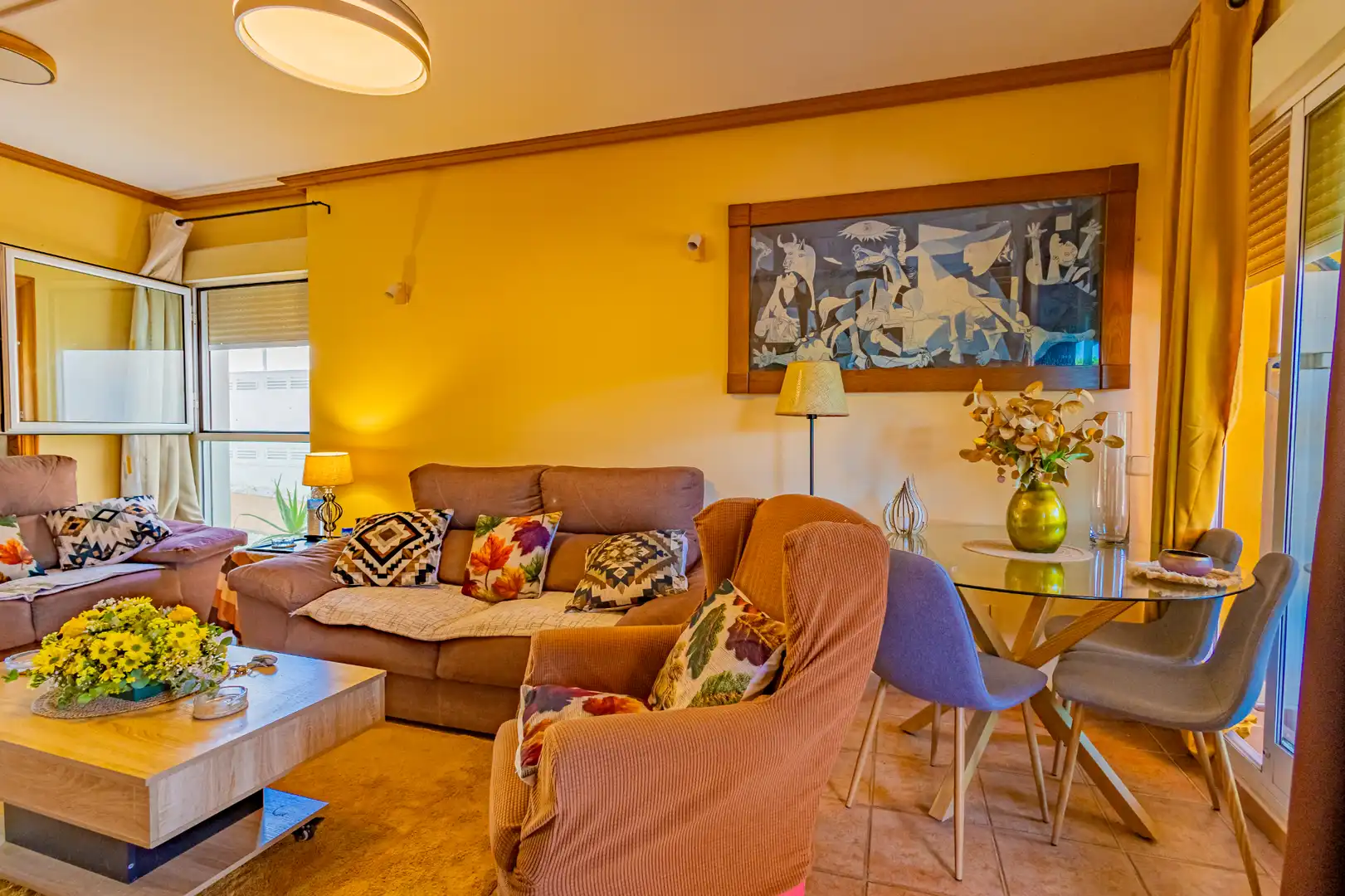 Living room of Apartments for sale in Vera  with Air Conditioner, Heating and Private garden