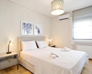 Bedroom of Flat to rent in  Lleida Capital  with Air Conditioner, Furnished and TV