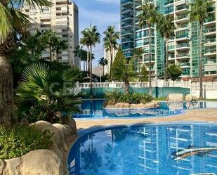 Piscina de Pis de lloguer en Villajoyosa / La Vila Joiosa amb Aire condicionat i Moblat