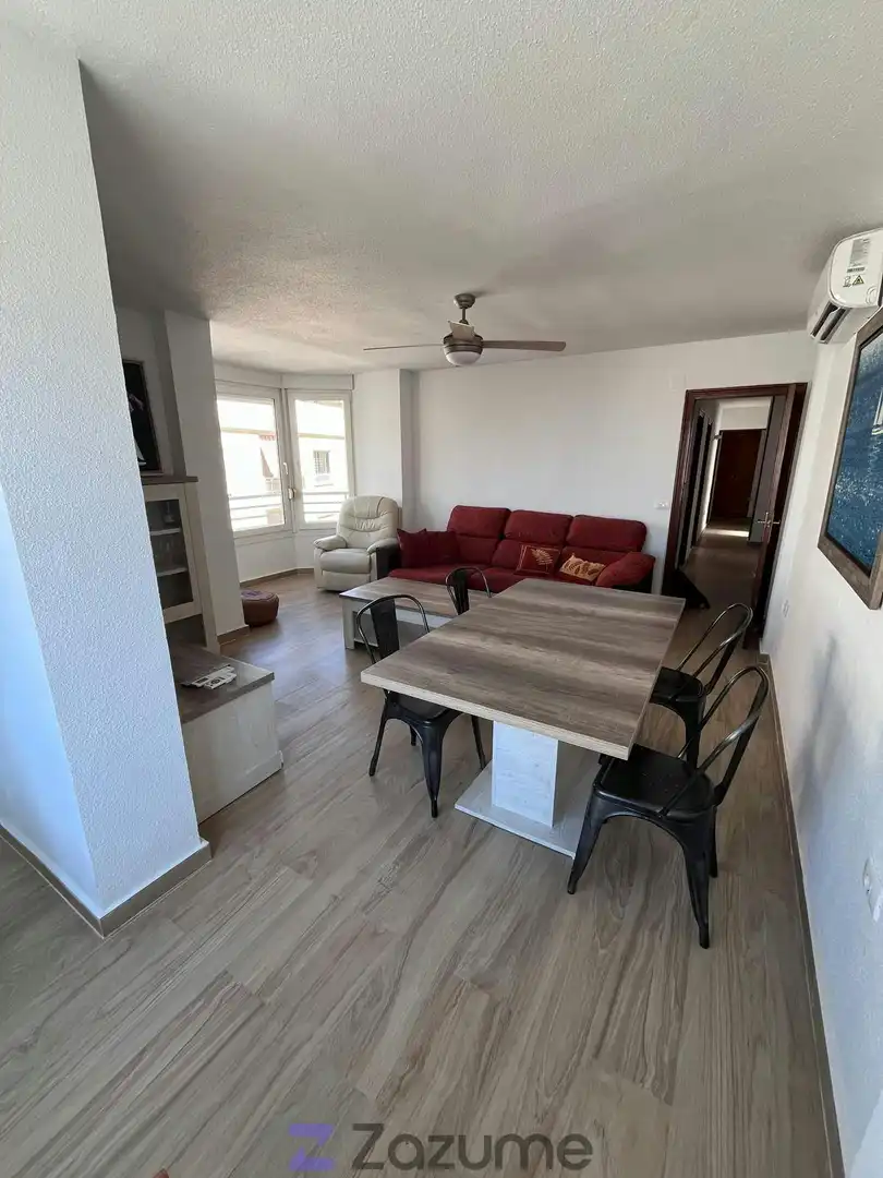 Living room of Flat for rent in Torrevieja  with Air Conditioner, Furnished and Oven