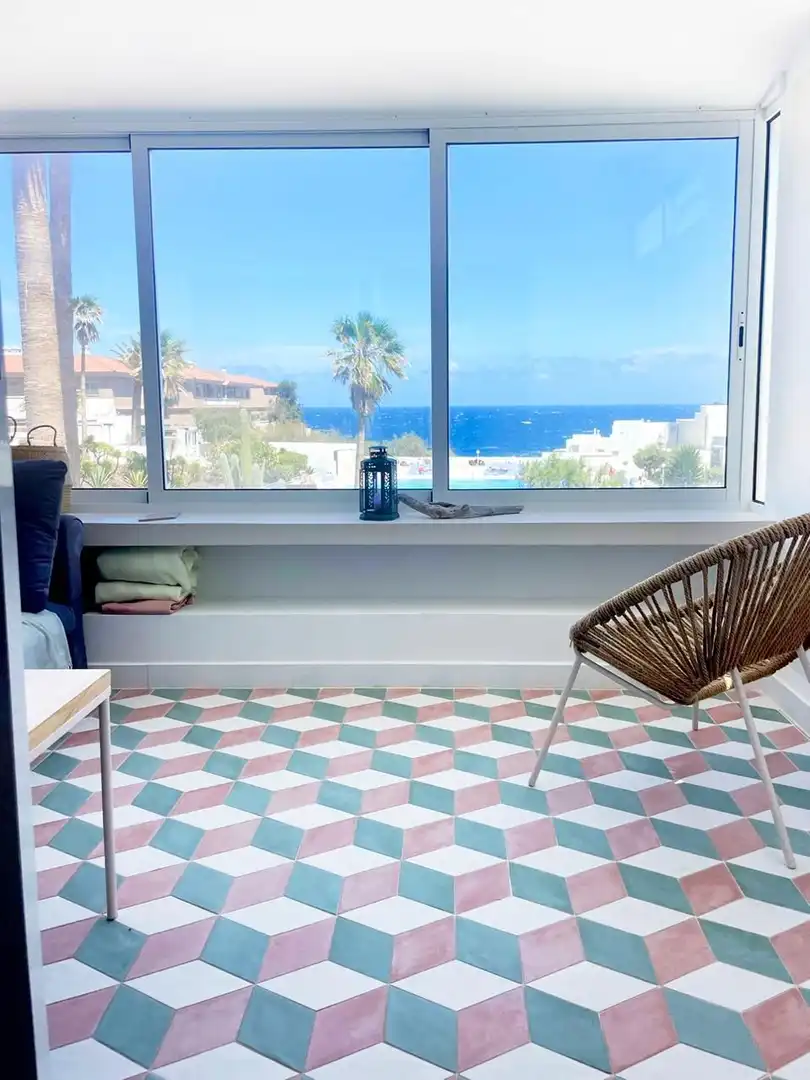 Terrasse von Wohnung zur Miete in Arico mit Terrasse, Möbliert und Gemeinschaftspool
