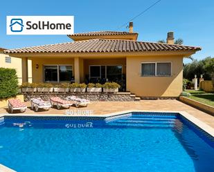 Vista exterior de Casa o xalet en venda en Bellcaire d'Empordà amb Calefacció, Jardí privat i Terrassa