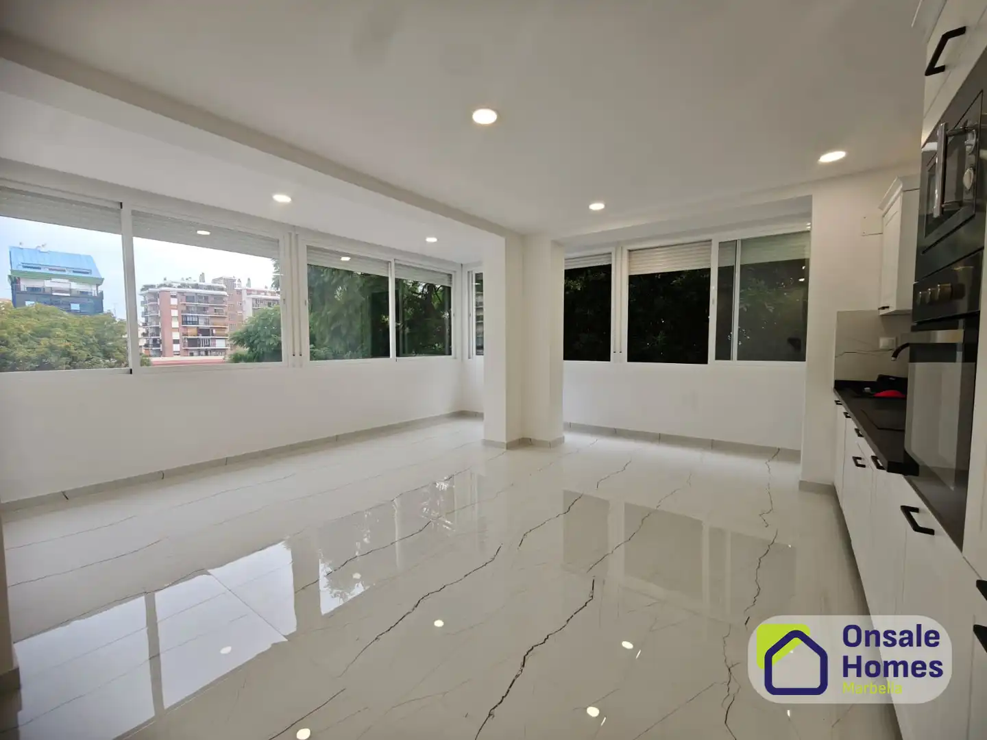 Sala de estar de Piso en venta en Marbella Centro