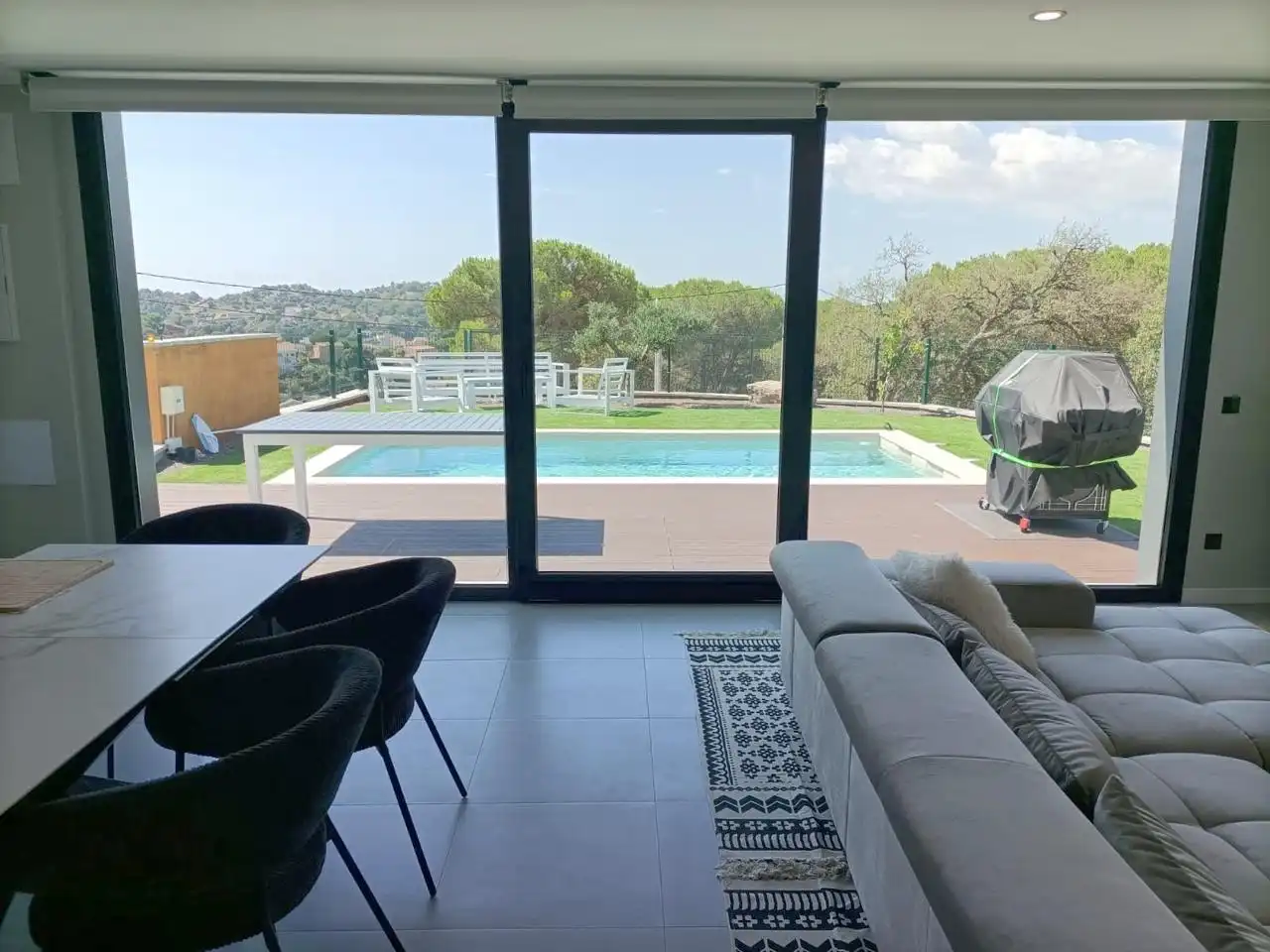Vista exterior de Casa o chalet en venta en Vidreres con Calefacción, Jardín privado y Terraza