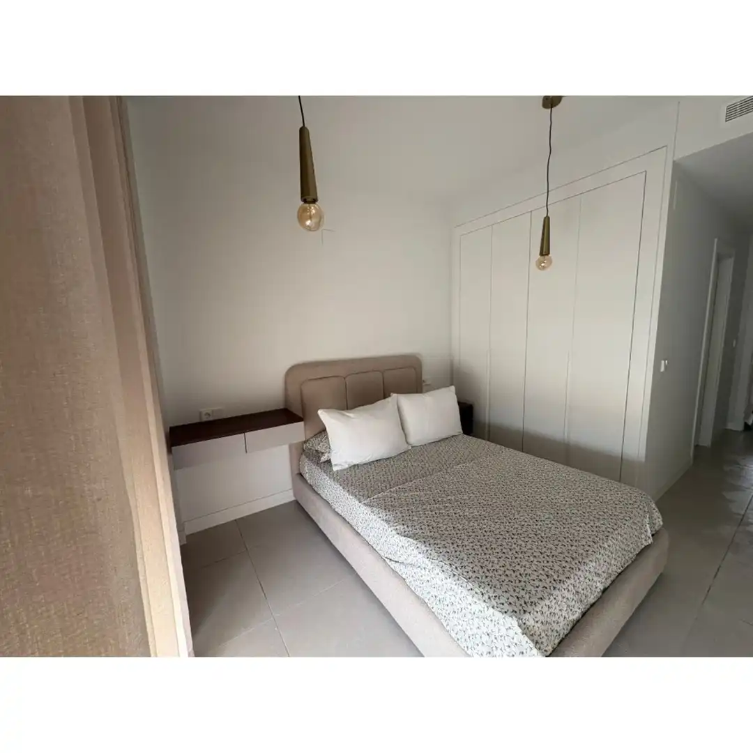 Habitación de Apartamento de alquiler en Mijas con Aire acondicionado y Piscina comunitaria
