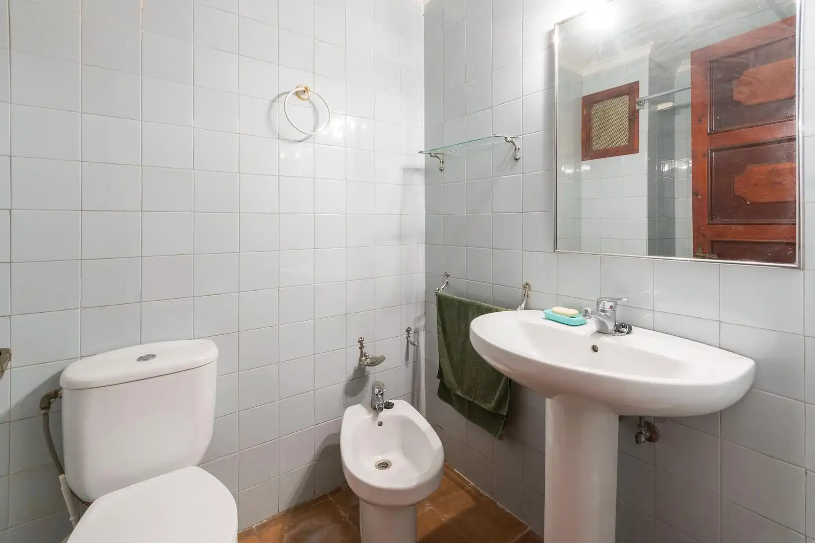Bathroom of Flat for sale in Montitxelvo / Montichelvo  with Terrace, Storage room and Furnished