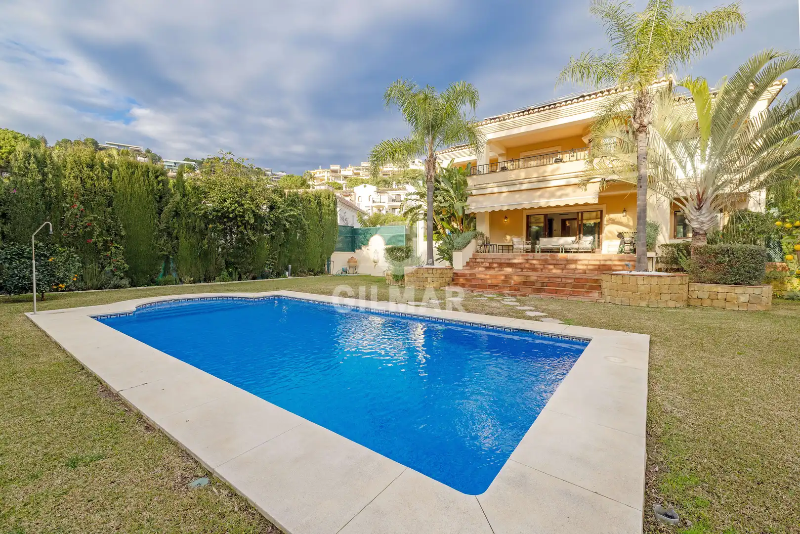 Jardín de Casa o chalet en venta en Benahavís con Calefacción, Jardín privado y Piscina
