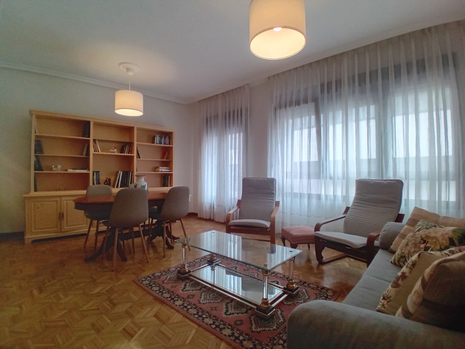 Living room of Flat to rent in Gijón   with Terrace and Storage room